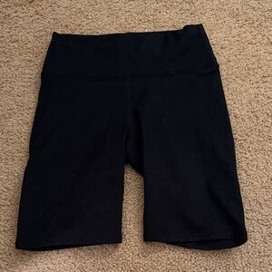 Fabletics Midnight Black Bike Shorts